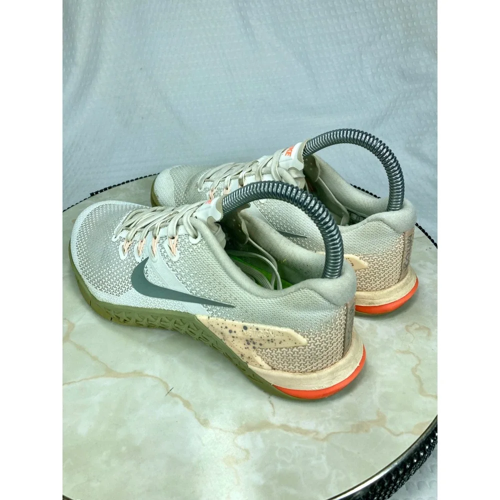 Nike Metcon 4 Training Shoes Womens 6 Sail Gum White Crossfit Running Sneakers